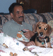 Papa and Snoopy